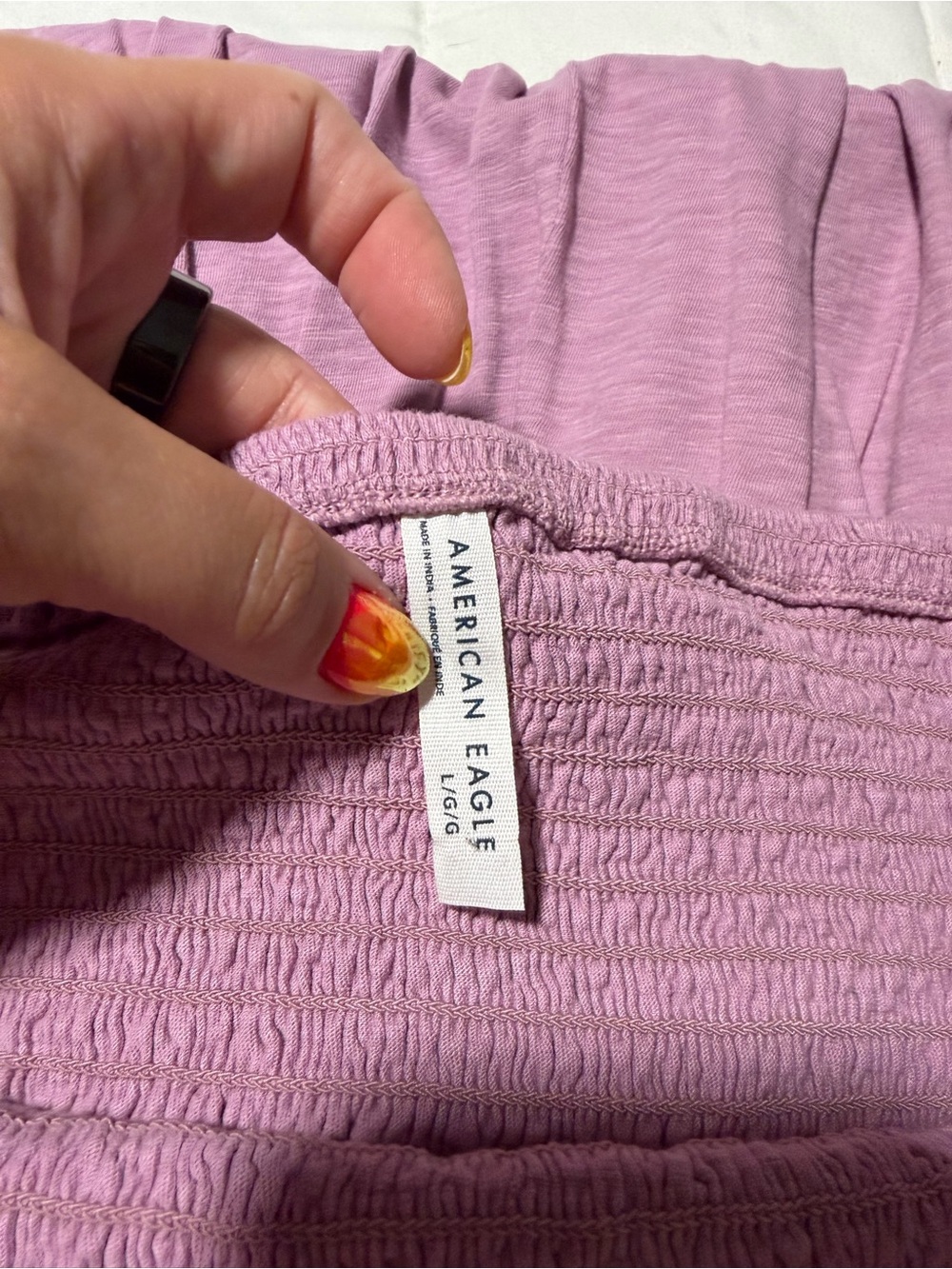 AE Sunchaser Knit Smocked Tube Jumpsuit - Picture 5 of 5